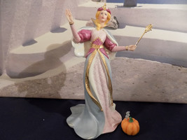 LENOX CINDERELLA FAIRY GODMOTHER FIGURINE PUMPKIN &amp; WAND LTD ED. #3965 -... - £79.09 GBP