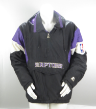 Toronto Raptors Jacket (VTG) - Puffy Pullover by Starter - Men&#39;s Large  - £278.97 GBP