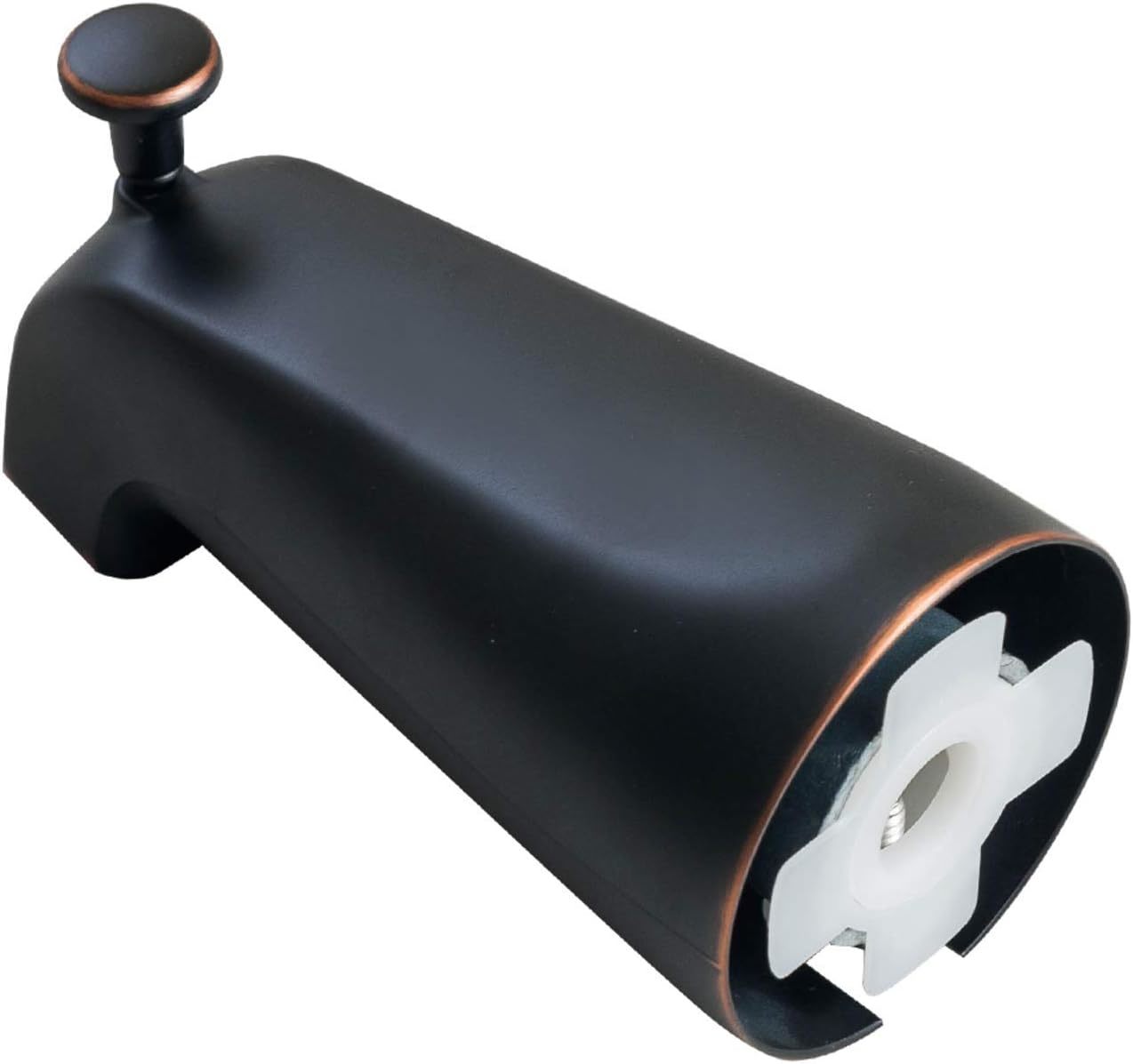 Sento Slip On Oil Bronze Universal Bathroom Tub Spout With, Rubbed Bronze - $38.99