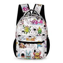 Mondxflaur Cartoon Backpacks for School Kids Teen Lightweight 16.2inch - £27.96 GBP