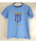 MLB Genuine Merchandise Kansas City Royals Crown Logo T-Shirt Small - $14.84