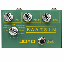 JOYO R-11 Baatsin Distortion and Overdrive Pedal Pure Analog Circuit 8 OD/DS New - £41.69 GBP