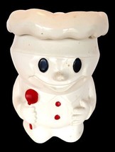 Vintage McCoy Pottery Pillsbury Doughboy Bobby The Baker #183 Ceramic Cookie Jar - $75.00