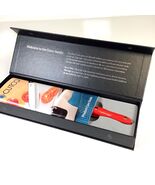 NEW Cutco 3721 Santoku Trimmer Knife Red Handle Engraved in Box - $1,353.89 MXN