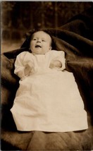RPPC Newborn Baby c1908 by Clark Studio Postcard U3 - $3.95