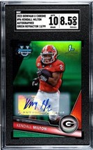 2023 Bowman Chrome U Kendall Milton 13/99 Green Auto RC UGA Refractor - SGC 8.5* - £73.36 GBP