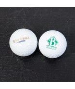 2pc Ballys &amp; Gold Strike Casino Las Vegas Logo Collectible Golf Balls - £4.80 GBP