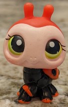 Littlest Pet Shop #221 Red Ladybug Black Spots Green Dot Eyes Red Magnet - £9.55 GBP