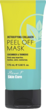 Pierre F ProBiotic Detoxifying Collagen Peel Off Mask - Cucumber &amp; Turmeric - £15.63 GBP