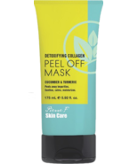 Pierre F ProBiotic Detoxifying Collagen Peel Off Mask - Cucumber &amp; Turmeric - £15.72 GBP