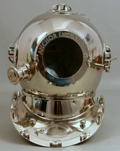 Antique Diving Helmet Finest Quality Old Deep Sea - $346.00