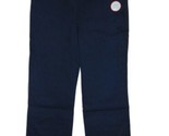 NEW  BLUE PANTS Wonder Nation Uniform Chino Pants, Girl&#39;s Size 20 Plus Navy - $8.24