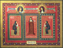 Hungary 2020. Hungarian Saints and Blesseds (MNH OG) Souvenir Sheet - £6.81 GBP