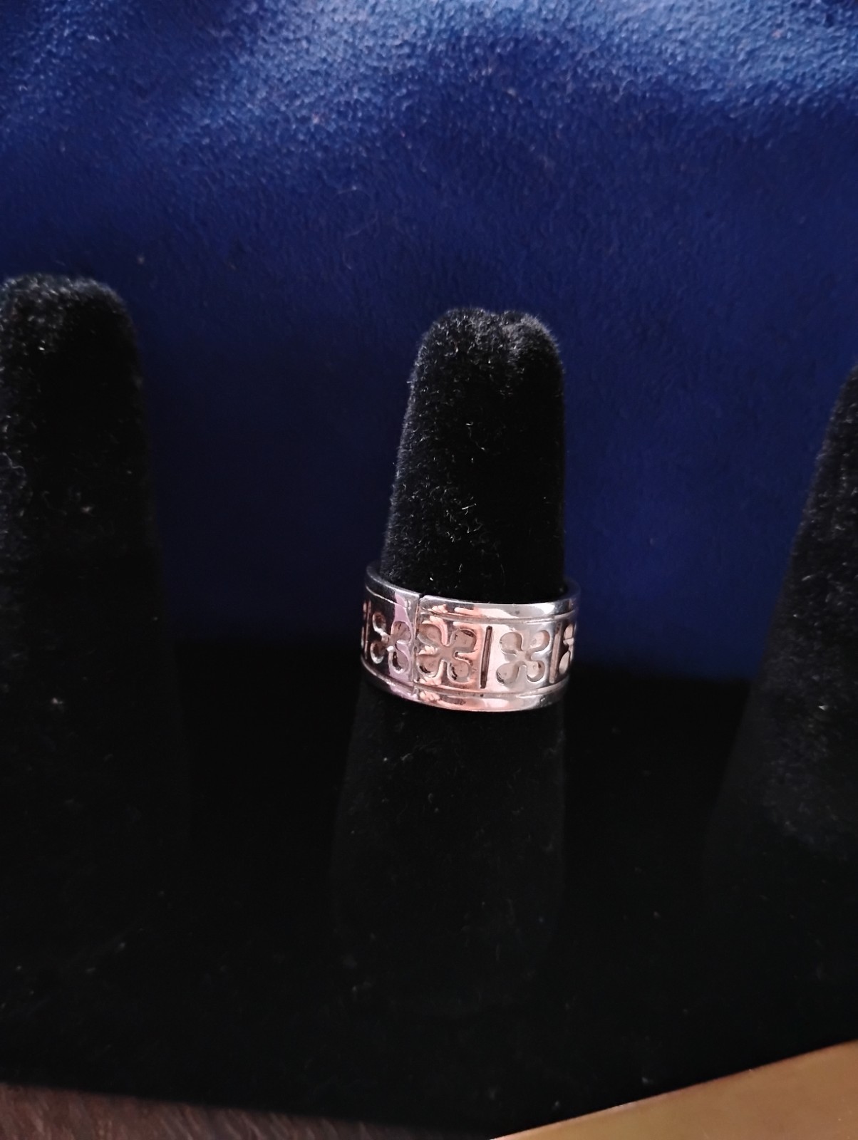 New Vintage Tactical Mexico 11 Mm Wide Band Ring SZ 9.25 Free Shipping Item image 2