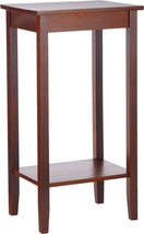Dhp Tall Rosewood End Table. - £81.66 GBP