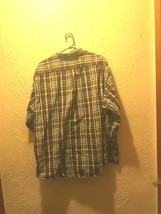 Casuals Men’s Casual Cotton Plaid Shirt Long Sleeves Button Down Size 2XL - $15.68