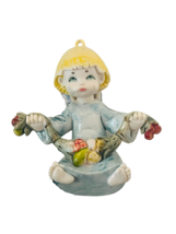 Roman Fontanini Italy figurine Nativity Christmas Depose Angel ornament fruit - £23.23 GBP