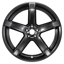 Wheel For 2017-2022 Dodge Challenger 20x9.5 Alloy 5 Spoke Painted Flat Black - £688.88 GBP