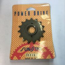 Sunstar 35315 Powerdrive Countershaft Front Sprocket 15T Honda  - $13.80