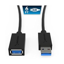 Sabrent 22AWG USB 3.0 Extension Cable - A-Male to A-Female [Black] 6 Fee... - $17.00