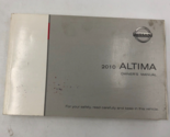 2010 Nissan Altima Owners Manual Handbook OEM L04B50026 - $22.27