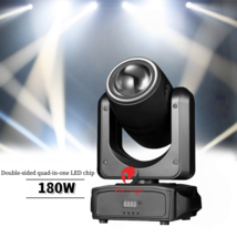 180W RGBW LED Moving Head Stage Light DMX DJ Disco Party Effect DJ Lighting - $219.00 180W RGBW LED Moving Head Stage Light DMX DJ Disco Party Effect DJ Lighting - $219.00