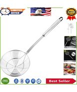 Versatile 5.4-Inch Double Coil Kitchen Strainer for Oil-Free Cooking and... - $350.61 MXN