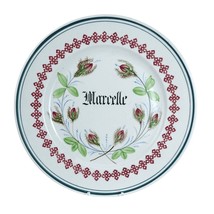 c1900 Fenal Freres Pexonne Marcelle Customized Plate - $88.36