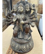 Elegant Brass Lord Panchmukhi Hanuman/Five Face Standing Lord Hanuman St... - €339,05 EUR