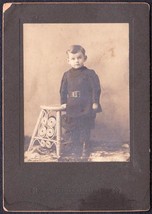 Newell Powers Cabinet Photo of Young Boy - Norway, Maine #2 - £14.06 GBP