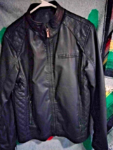 Black Leather Jacket by Zang - $43.65