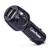 CyberPower 2-Port Car Charger Model CPTDC2U - $10.88