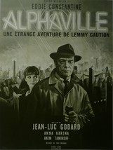 Alphaville (French) (2) - Jean-Luc Goddard - Movie Poster - Framed Pictu... - $32.50