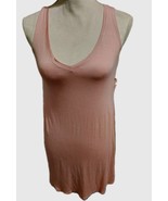 New Alfani Women&#39;s V-Neck Chemise Nightgown Peach Size XS (Runs Big) - $147.77 MXN