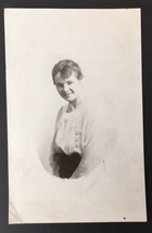 Antique or Vintage RPPC of Lovely Lady Women&#39;s Pin Hairstyle Unposted - $11.00