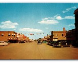 Sheridan Avenue Street Vista Cody Wyoming Wy Unp Presto Cromo Cartolina H19 - £4.05 GBP