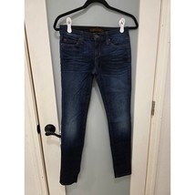 Joe’s Jeans Size 24 Blue Dark Wash Skinny Mid Rise Stretch Denim Womens - $651.00 MXN