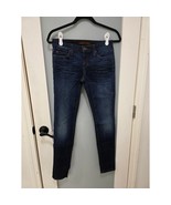 Joe’s Jeans Size 24 Blue Dark Wash Skinny Mid Rise Stretch Denim Womens - $641.85 MXN