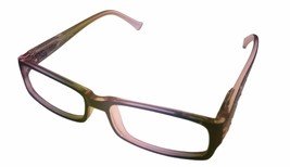 Fabio Alberti Womens Ophthalmic Rectangle Plastic Frame Black Pink 905 2 - £17.71 GBP