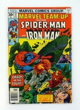 Marvel Team-Up #51 Marvel Comics Spider-Man &amp; Iron Man VG 1976 - £2.37 GBP
