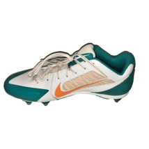 Nike NFL Miami Dolphins Men&#39;s Alpha Pro Fly Wire Football Detach Cleats ... - $54.15