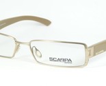 SCAPPA Von Eschenbach 5503 20 Blass Gold Brille Brillengestell 55-16-130mm - $86.23