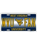 West Virginia Mountaineers Ncaa Wvu Fan License Plate - $21.99