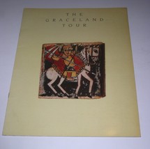 Paul Simon Concert Tour Program Vintage 1987 The Graceland Tour Near Mint - $24.99