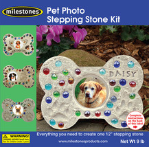Mosaic Stepping Stone Kit-Pet Photo - £25.50 GBP
