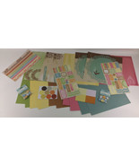 Scrapbook Lot Family 12x12 Pages Punch Outs Chipboard Letters Sayings 20... - $36.49 CAD