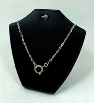 Minimalist Marine Chain Necklace 925 Sterling Silver, Handmade Women Necklace - £44.77 GBP+