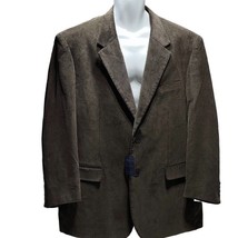 Meeting Street Jacket Men&#39;s Size 48R Sport Coat Cotton Corduroy Blazer Brown New - £43.15 GBP