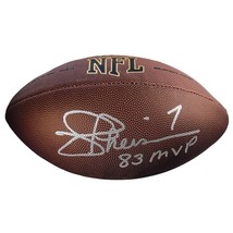 Joe Theismann Washington Commanders NFL Signed Football Notre Dame Irish... - $147.00
