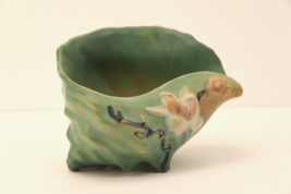 Vintage Roseville Pottery Magnolia Conch Shell Planter/Vase Shape 453-6 ... - £59.14 GBP